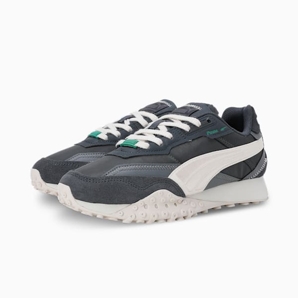 Blktop Rider Neo Vintage Sneakers, Cool Dark Gray-Alpine Snow, extralarge-IND