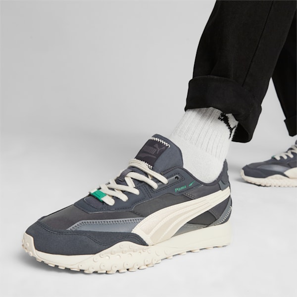 Blktop Rider Neo Vintage Sneakers, Cool Dark Gray-Alpine Snow, extralarge-IND