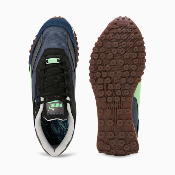 Blktop Rider Lithium Unisex Sneakers, Inky Blue-Persian Blue, extralarge-IND