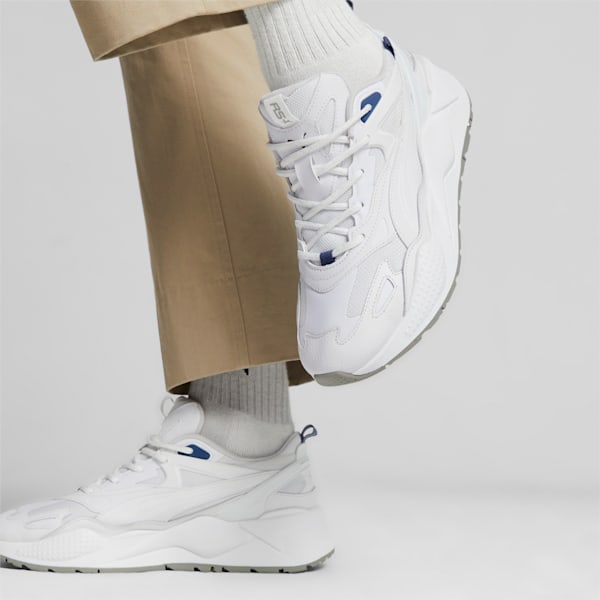 RS-X Efekt Lux Sneakers, PUMA White-Smokey Gray, extralarge-IND