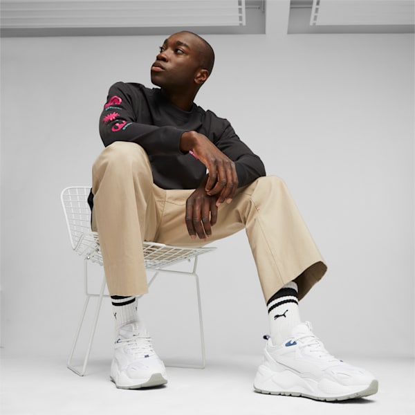RS-X Efekt Lux Sneakers, PUMA White-Smokey Gray, extralarge-IND