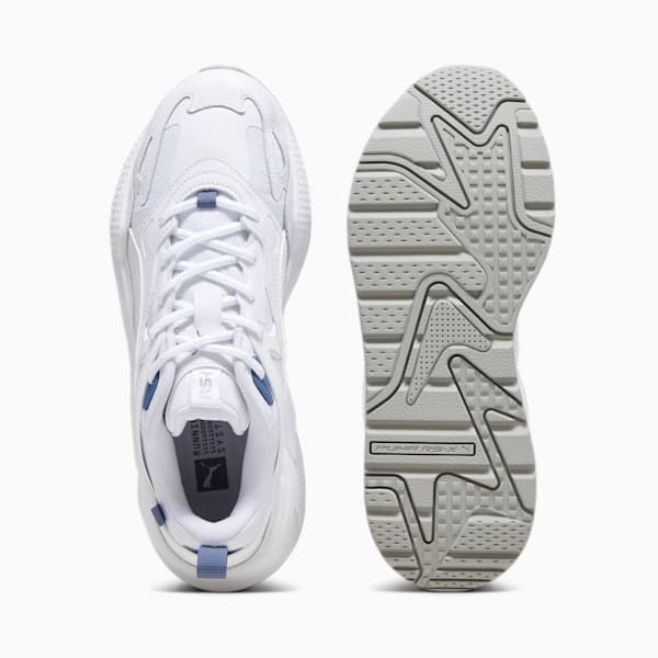 ユニセックス RS-X エフェクト リュクス スニーカー, PUMA White-Smokey Gray, extralarge-JPN