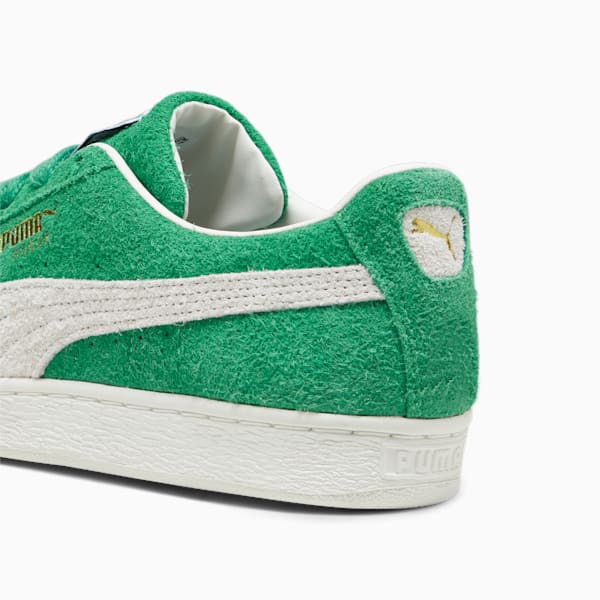 Suede Fat Lace Unisex Sneakers, Archive Green-Warm White, extralarge-AUS