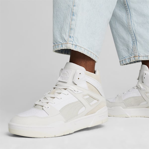 Slipstream Hi Lux II Sneakers, Puma White-Frosted Ivory, extralarge-IND