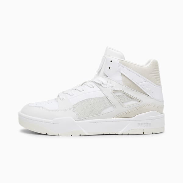 Slipstream Hi Lux II Unisex Sneakers, Puma White-Frosted Ivory, extralarge-IND