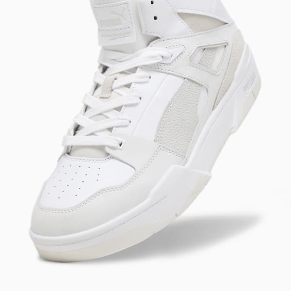 Slipstream Hi Lux II Unisex Sneakers, Puma White-Frosted Ivory, extralarge-IND