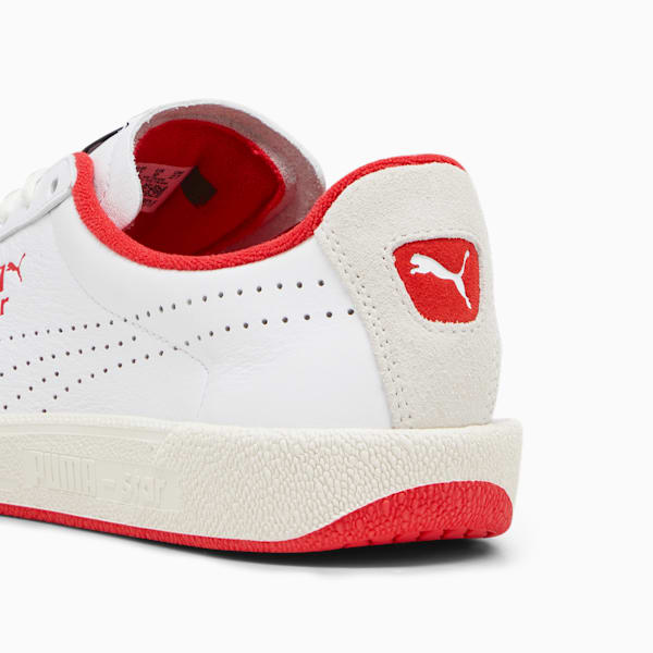 Zapatos puma rojos on sale de mujer white