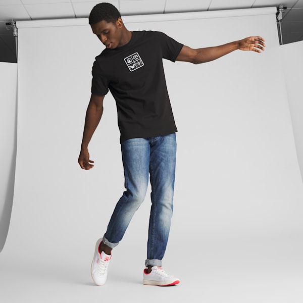 Zapatos puma goma hot sale jeans