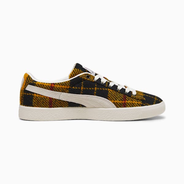 Tenis Suede VTG Harris Tweed, Frosted Ivory-Yellow, extralarge