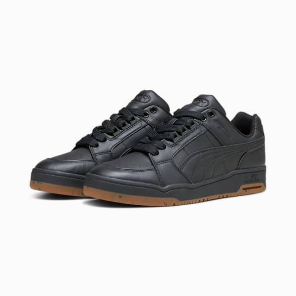 Slipstream Lo Gum Men's Sneakers, PUMA Black-Gum, extralarge