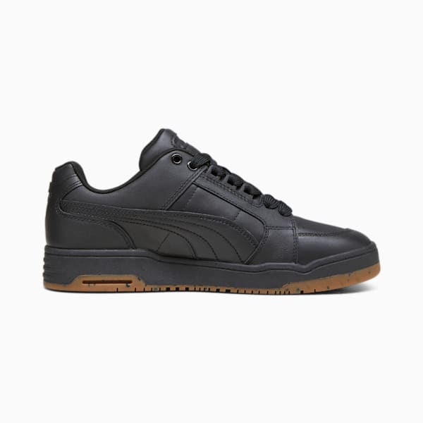 Slipstream Lo Gum Men's Sneakers, PUMA Black-Gum, extralarge