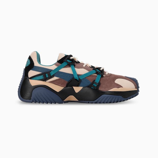 Voltaire Hike Sneakers, Cashew-Bold Blue, extralarge-IND