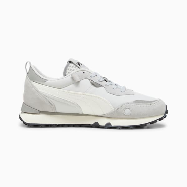 Tenis casual Rider FV Base para hombre, Sedate Gray-Frosted Ivory, extralarge