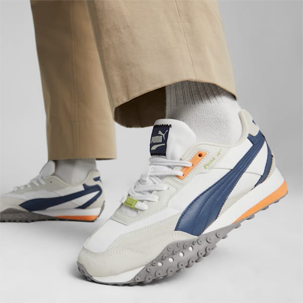 Blktop Rider Nostalgia Club Sneakers, PUMA White-Sedate Gray, extralarge-IND
