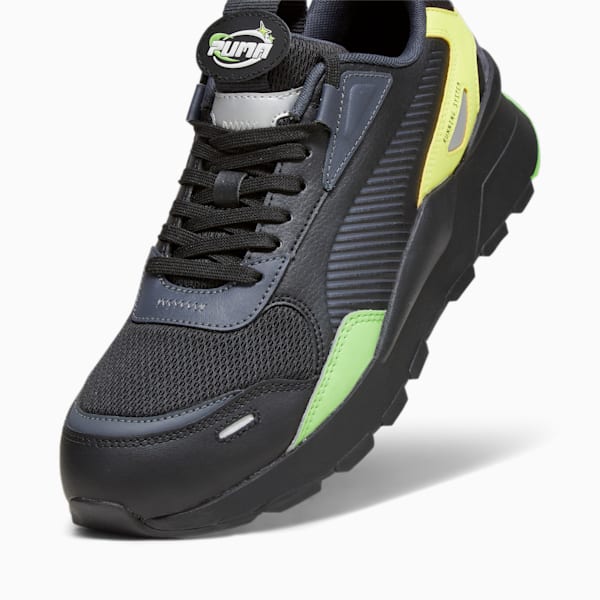 RS 3.0 Y2K Unisex Sneakers, PUMA Black-Strong Gray-Parakeet Green, extralarge-IND