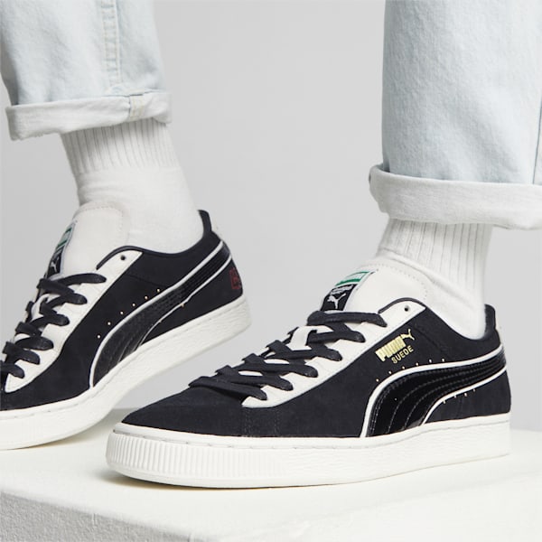 Suede Collector's Edition Unisex Sneakers, PUMA Black-Warm White, extralarge-IND