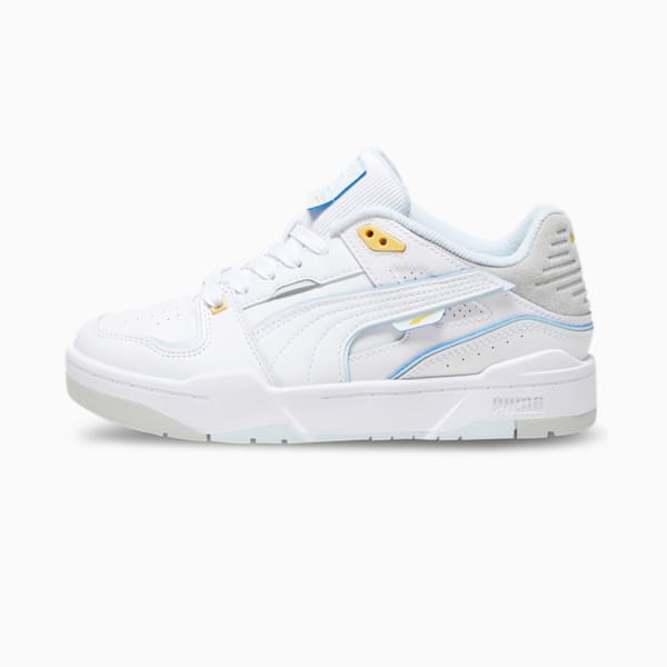 Slipstream Bball Sneakers, PUMA White-Cool Light Gray, extralarge-IND