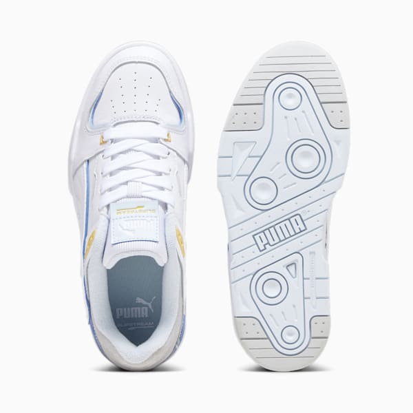 Slipstream Unisex Bball Sneakers, PUMA White-Cool Light Gray, extralarge-AUS