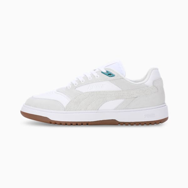 Doublecourt PRM Sneakers, PUMA White-Vapor Gray-Bold Blue, extralarge-IND
