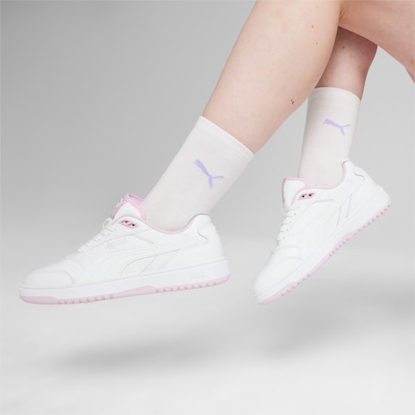 Doublecourt Sneakers, PUMA White-Grape Mist, extralarge-IND