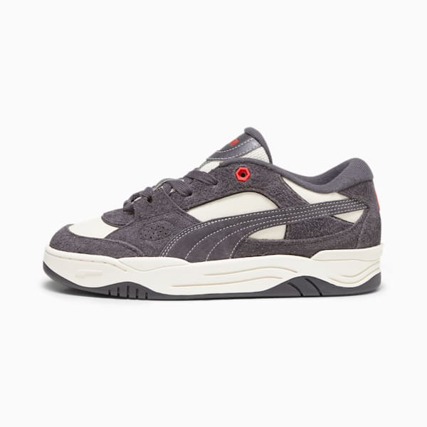 Tenis casuales PUMA-180 Pop para hombre, Glacial Gray-PUMA Black, extralarge