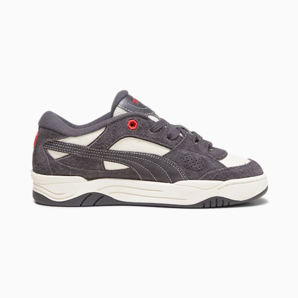 Tenis casuales PUMA-180 Pop para hombre, Glacial Gray-PUMA Black, extralarge