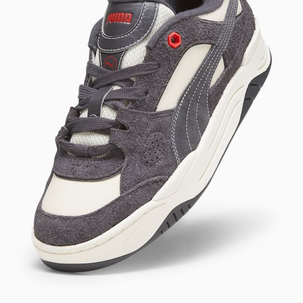 Tenis casuales PUMA-180 Pop para hombre, Glacial Gray-PUMA Black, extralarge