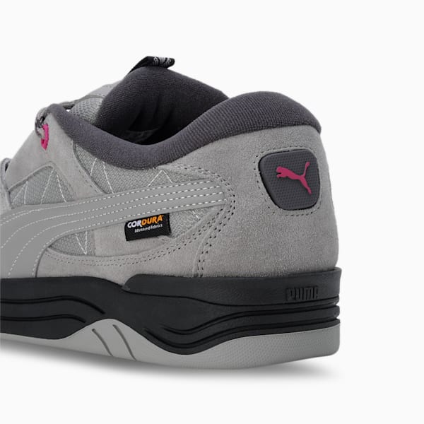 Puma-180 Cordura® Unisex Sneakers, Concrete Gray-PUMA Black, extralarge-IND