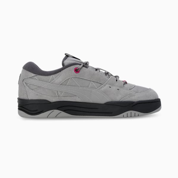 Puma-180 Cordura® Unisex Sneakers, Concrete Gray-PUMA Black, extralarge-IND