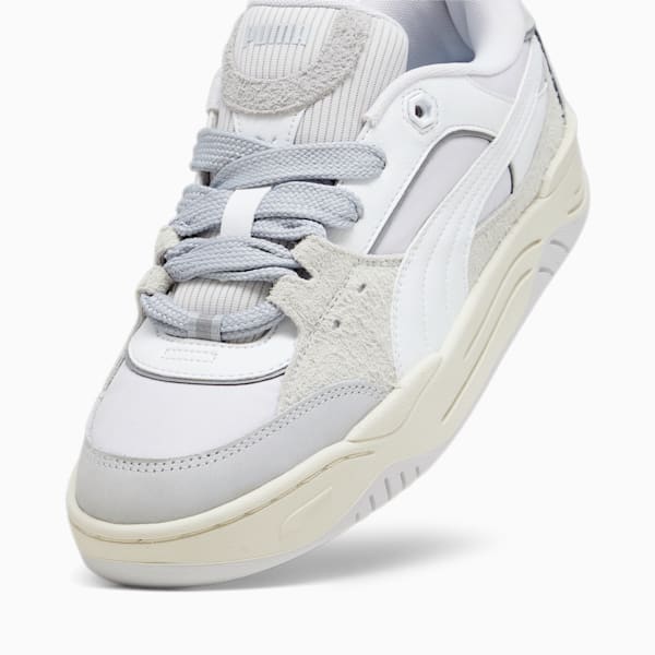 ユニセックス スケートボード PUMA-180 リフレクト スニーカー, PUMA White-Cool Light Gray, extralarge-JPN