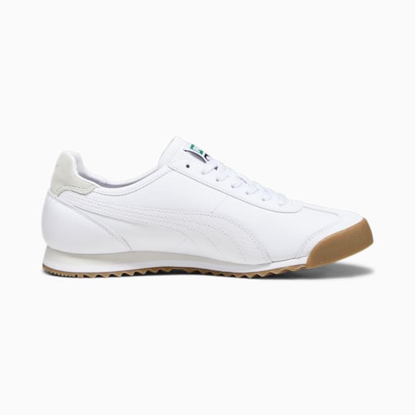 ユニセックス ローマ OG レザー スニーカー, PUMA White-Sedate Gray, extralarge-JPN