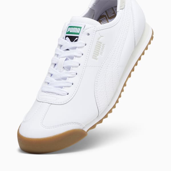 ユニセックス ローマ OG レザー スニーカー, PUMA White-Sedate Gray, extralarge-JPN