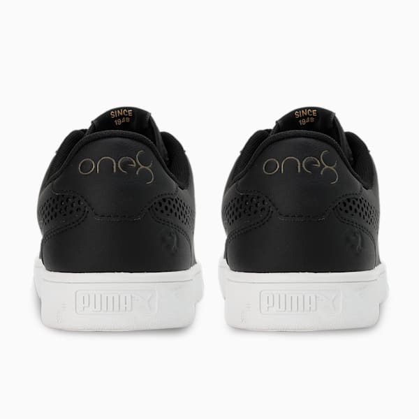 PUMA x one8 Shuffle Better V3 Men's Sneakers, PUMA Black-PUMA White-Puma Team Gold, extralarge-IND