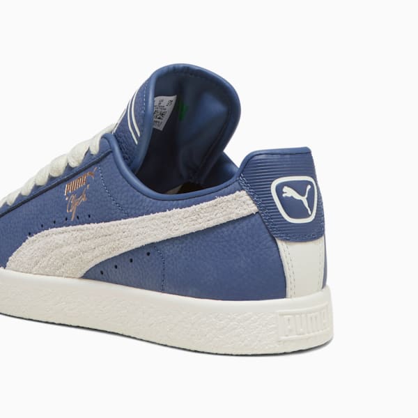 PUMA x RHUIGI Clyde Sneakers, Pristine-Pristine-Inky Blue, extralarge