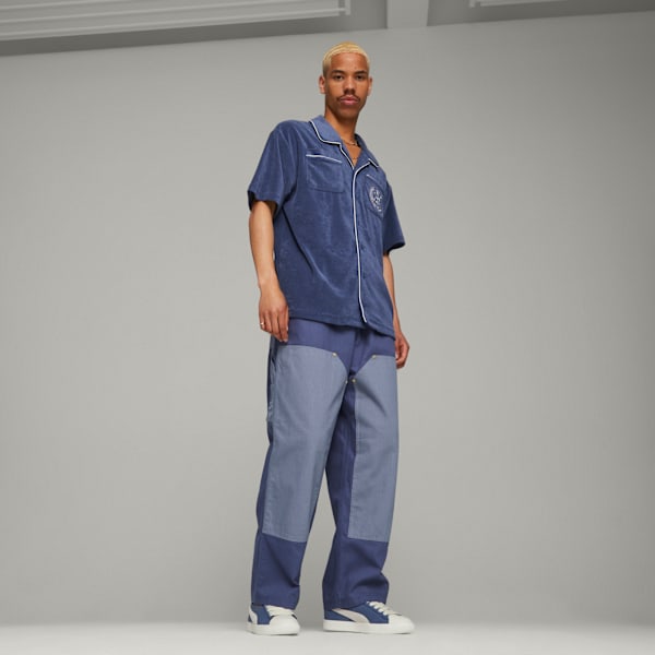 PUMA x RHUIGI Clyde Sneakers, Pristine-Pristine-Inky Blue, extralarge-GBR