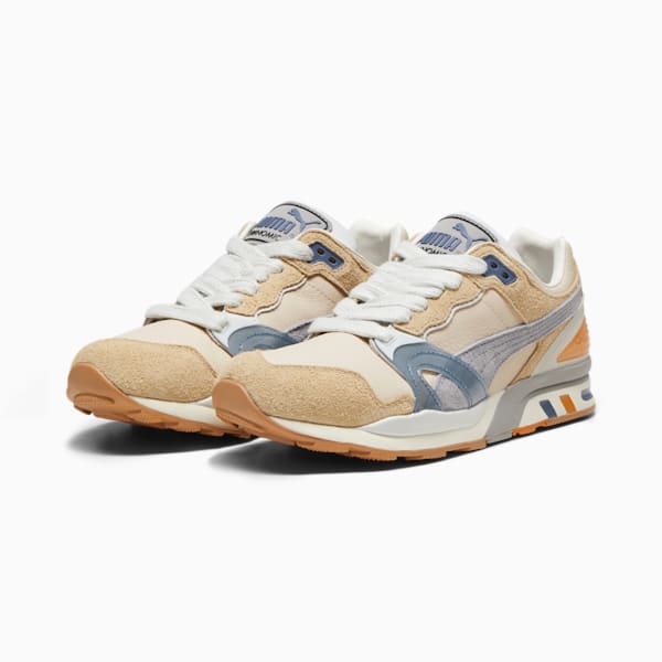 Tenis para hombre PUMA x RHUIGI Trinomic XT-2, Sand Dune-Concrete Gray-Granola, extralarge