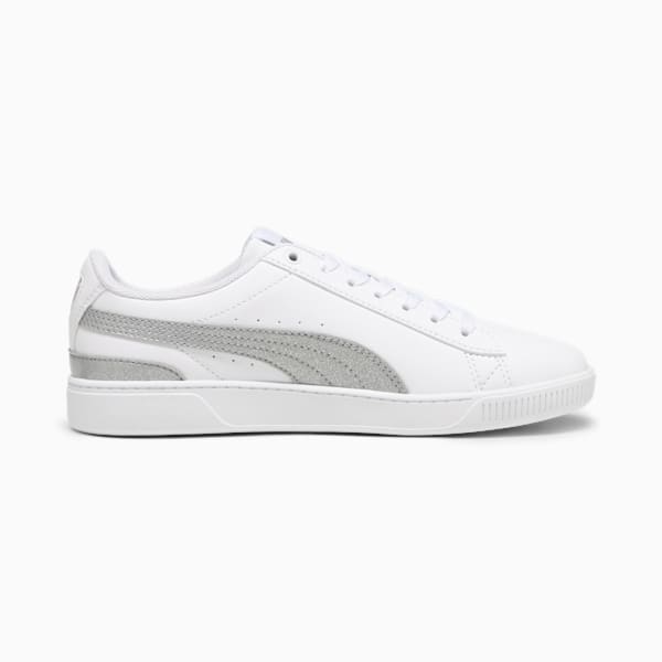 Chaussures Vikky v3 Nova Enfant et Adolescent, PUMA White-PUMA Silver, extralarge