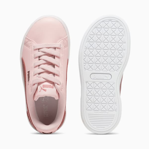 Vikky v3 Nova Kid's Sneakers, Frosty Pink-Rose Gold-PUMA White, extralarge-IND