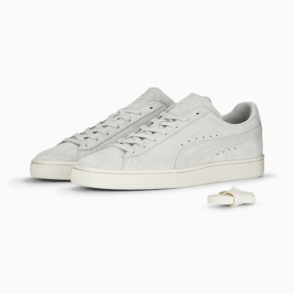 Suede Classic 75Y Men Sneakers, Feather Gray-Feather Gray, extralarge