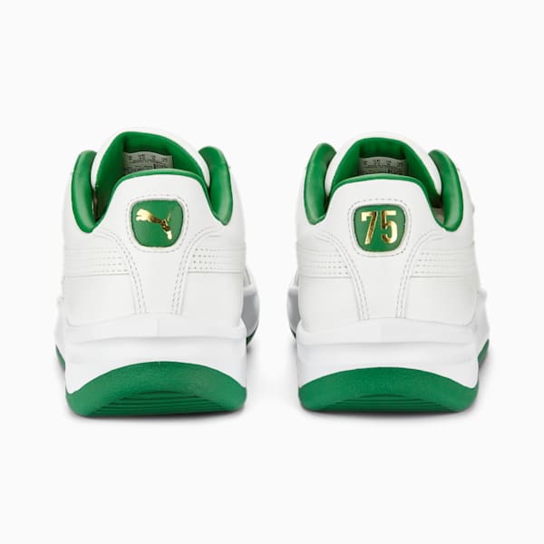 Tenis Guillermo Vilas Special-Edition 75-Years, PUMA White-Archive Green-PUMA Gold, extralarge