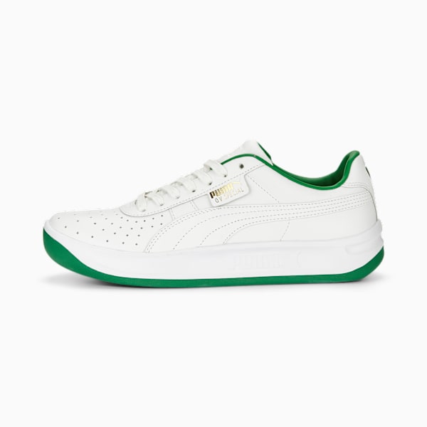 GV Special 75th Year Sneakers, PUMA White-Archive Green-PUMA Gold, extralarge