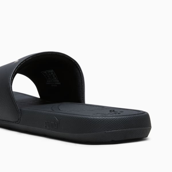 Cool Cat 2.0 Sport Men's Slides, PUMA Black-Puma Team Gold, extralarge