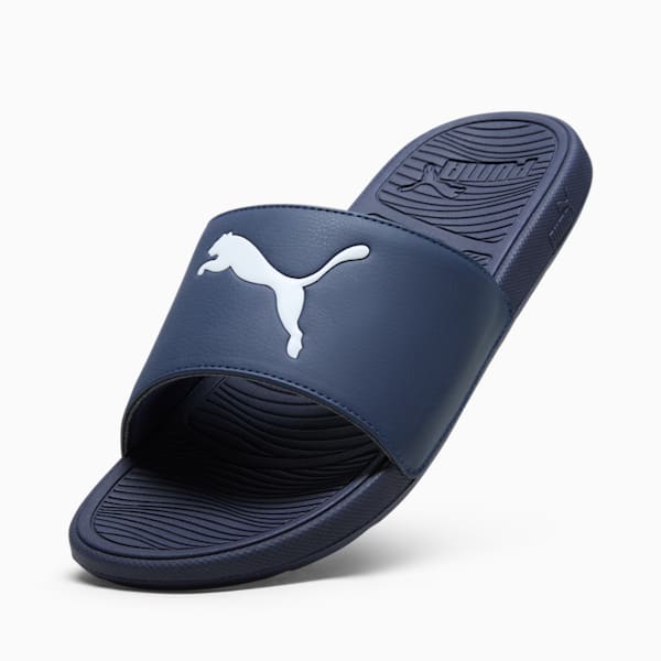 Sandalias deportivas para hombre Cool Cat 2.0, PUMA Navy-PUMA White, extralarge