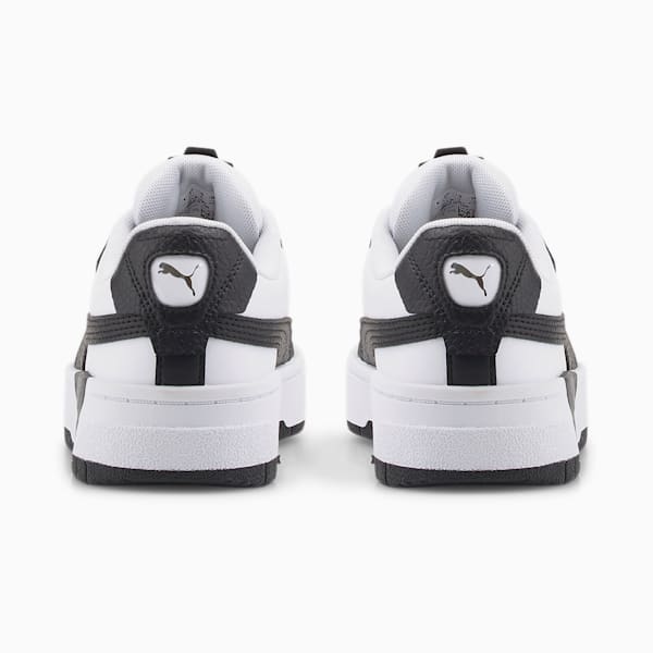 Cali Dream Leather Big Kids' Sneakers, PUMA White-PUMA Black, extralarge