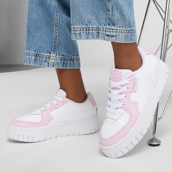 Cali Dream Pastel Big Kids' Sneakers, PUMA White-Grape Mist, extralarge