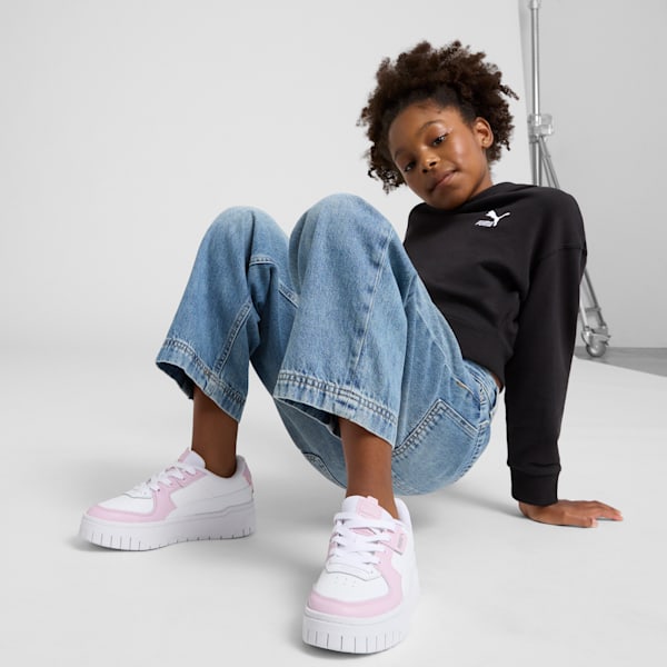 Tenis para adolescentes Cali Dream Pastel, PUMA White-Grape Mist, extralarge