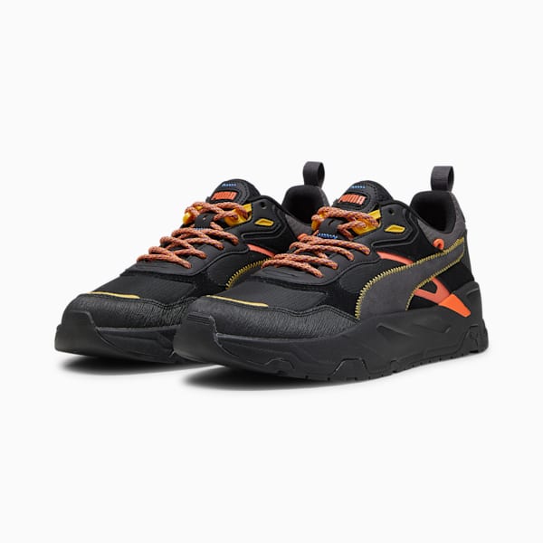 Tenis Hombre Trinity Open Road, PUMA Black-Hot Heat, extralarge