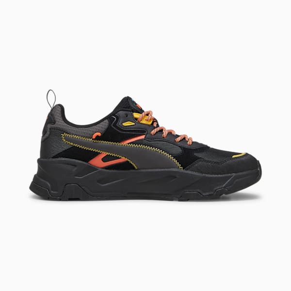 Trinity Open Road Men's Sneakers, PUMA Black-Hot Heat, extralarge-IND