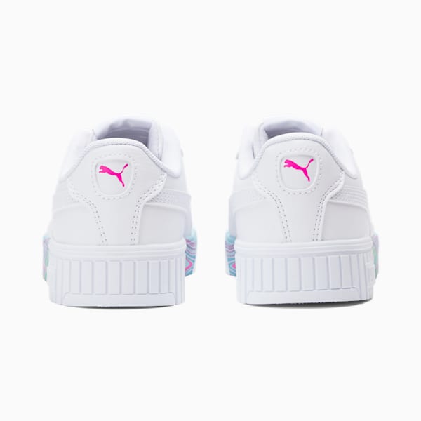 Carina 2.0 Whipped Dreams Little Kids' Shoes, PUMA White-PUMA White-Ravish, extralarge