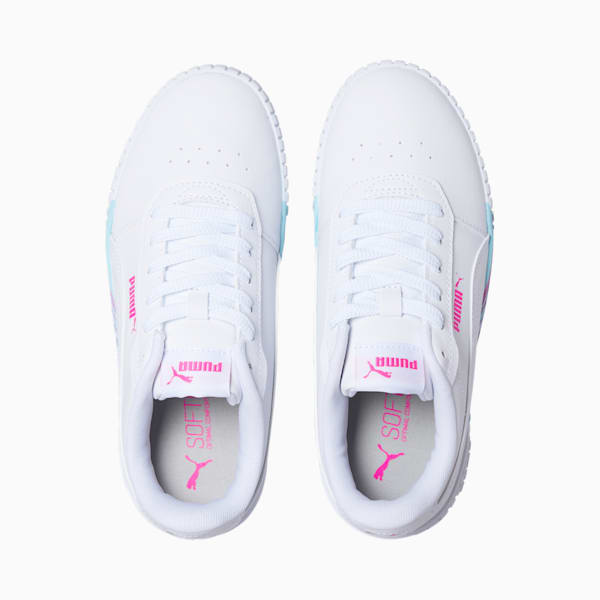 Carina 2.0 Whipped Dreams Little Kids' Shoes, PUMA White-PUMA White-Ravish, extralarge